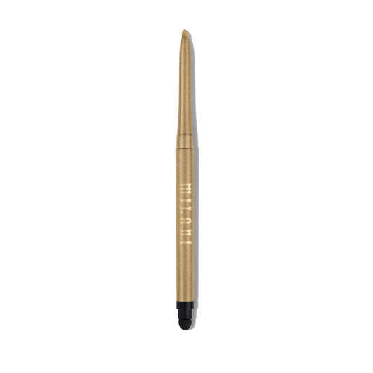 Milani Stay Put Eyeliner - Goal Digger (0.01 ) Cruelty-Free Self-Sharpening Eye Pencil with Built-In Smudger - Line & Define Eyes with High Pigment Shades for Long-Lasting Wear