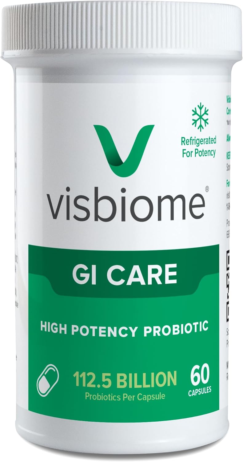 Visbiome High Potency Probiotics, 112.5 Billion CFU Live, 60 Caps60 Co