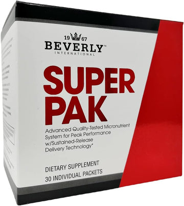 Beverly International Super Pak. 30 Packs. High-Potency Multivitamin,
