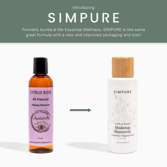 Simpure Clean Skincare Citrus Rose Face & Eye Makeup Remover for All Skin Types (4)