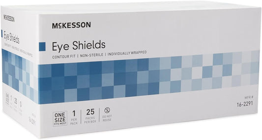 McKesson Safety Glasses with Shields and Over-Ear Protection, One Size