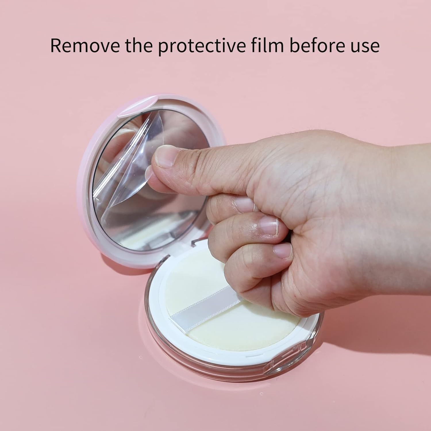 longway Loose Powder Compact Container Empty Portable Plasti