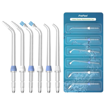 Replacement Tips for Waterpik Water osser (2 Classic Jet Tips & 2 Orthodontic Tips & 2 Plaque Seeker Tips)