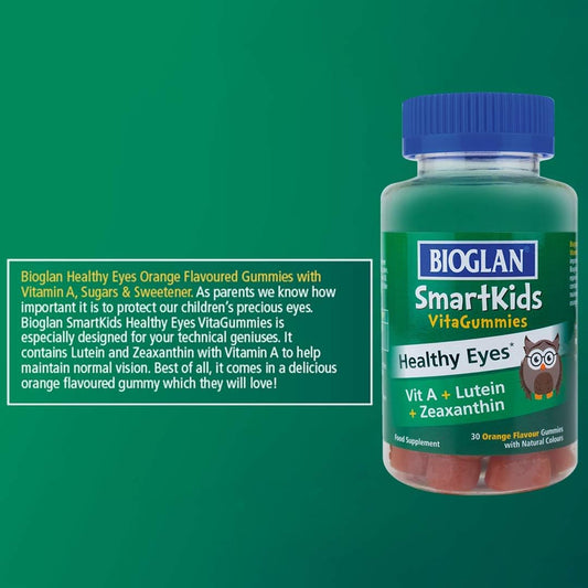 Bioglan Smartkids Healthy Eyes - 30 Orange Gummies

108.33 Grams