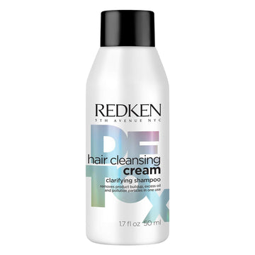 Redken Detox Hair Cleansing Cream Clarifying Shampoo | For All Hair Types | Removes Buildup & Strengthens Hair Cuticle