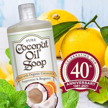 Esupli.com  NutriBiotic – Pure Coconut Oil Soap, Peppermint 