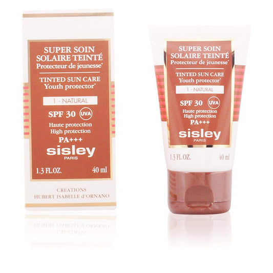 Sisley Super Soin Solaire Tinted Youth Protector SPF 30 Uva Pa+++, No. 4 Deep Amber, 1.3