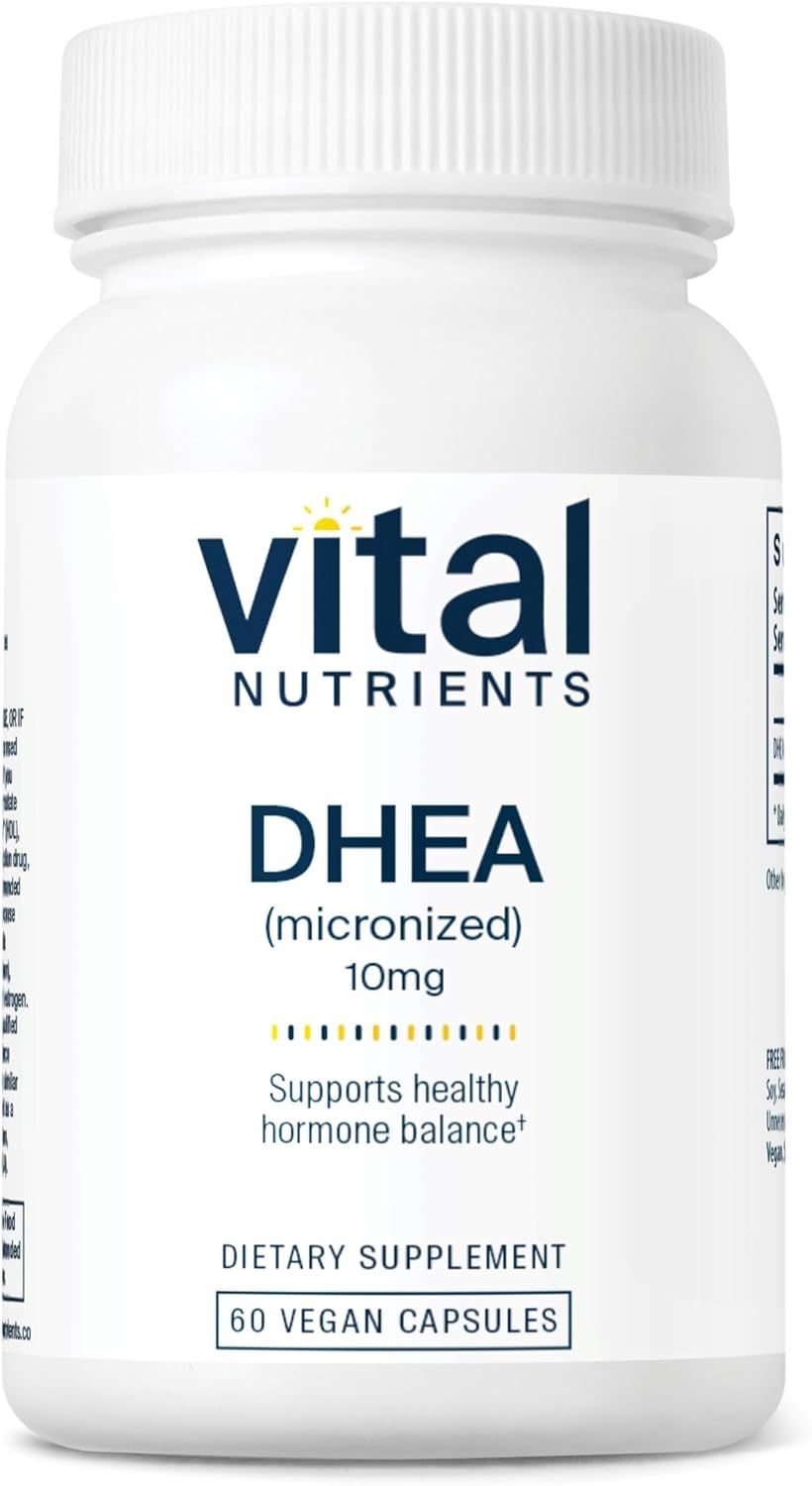 Vital Nutrients Dhea 10 Mg (Micronized) | Supports Metabolism, Bone He