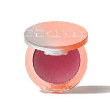 ITEM Beauty by Addison Rae, Clean Makeup, Blushin' Like Cream Blush Collection (Admit It, Rich Mauve)