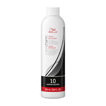 WELLA Color Charm 10 Vol Cream Developer, for Optimal Gray Blending and Rich, Multi-Dimensional End Results, 7.8