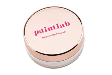 PaintLab Brow Gel Clear Soap, Eyebrow Shaping Styling Glue, Instant Freeze Brow Setting Wax - Compact Makeup Kit