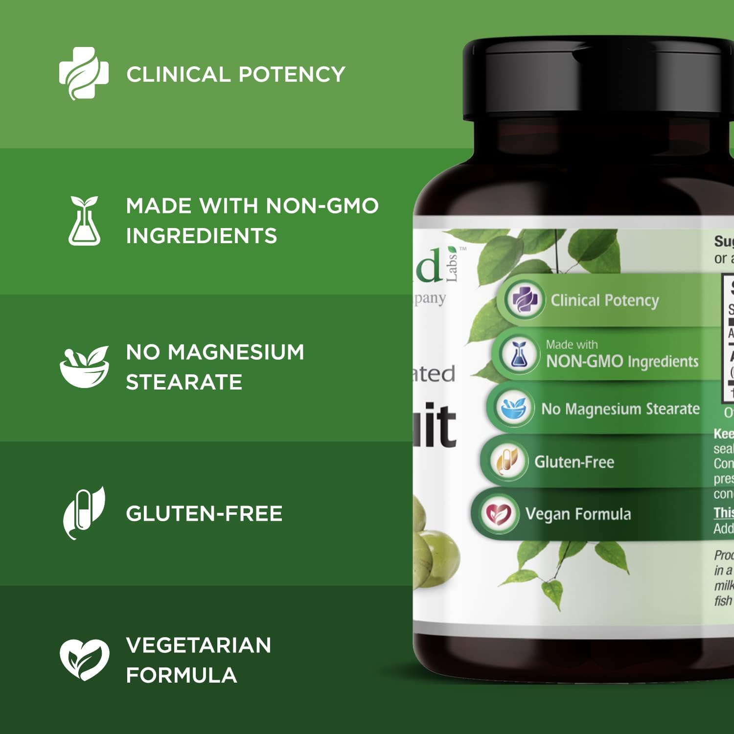 Emerald Labs Amla Fruit Extract - Dietary Supplement with Vitamin C, B