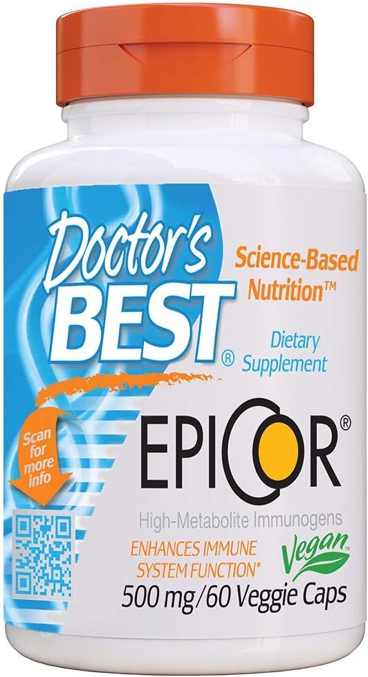 Doctor'S Best Epicor, Immune Health Defense, Non-Gmo, Vegan, Gluten Fr