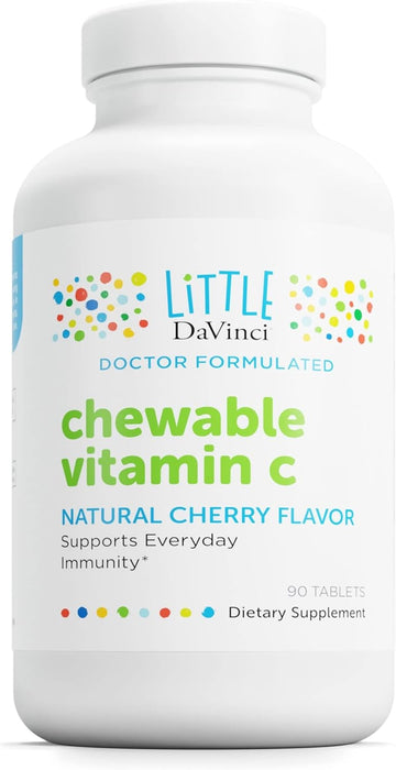 DAVINCI Labs Chewable Vitamin C - Kids Vitamin C Supplement to Support