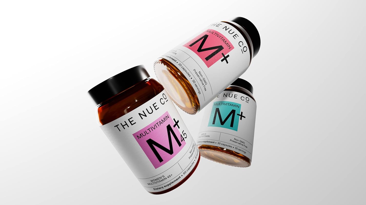 The Nue Co. Women's MULTIVITAMIN 45+ Supplement- Supports Energy, Immu