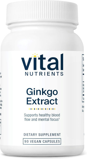 Vital Nutrients - Ginkgo (50:1 Extract) - Supports Mental Acuity And C