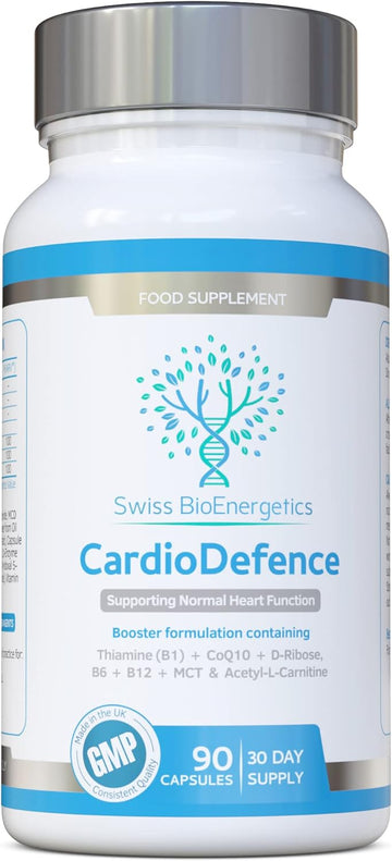 Cardiodefence  90 Capsules  A Precise Balance Of Coq10, D-Ribose, Ac50 Grams