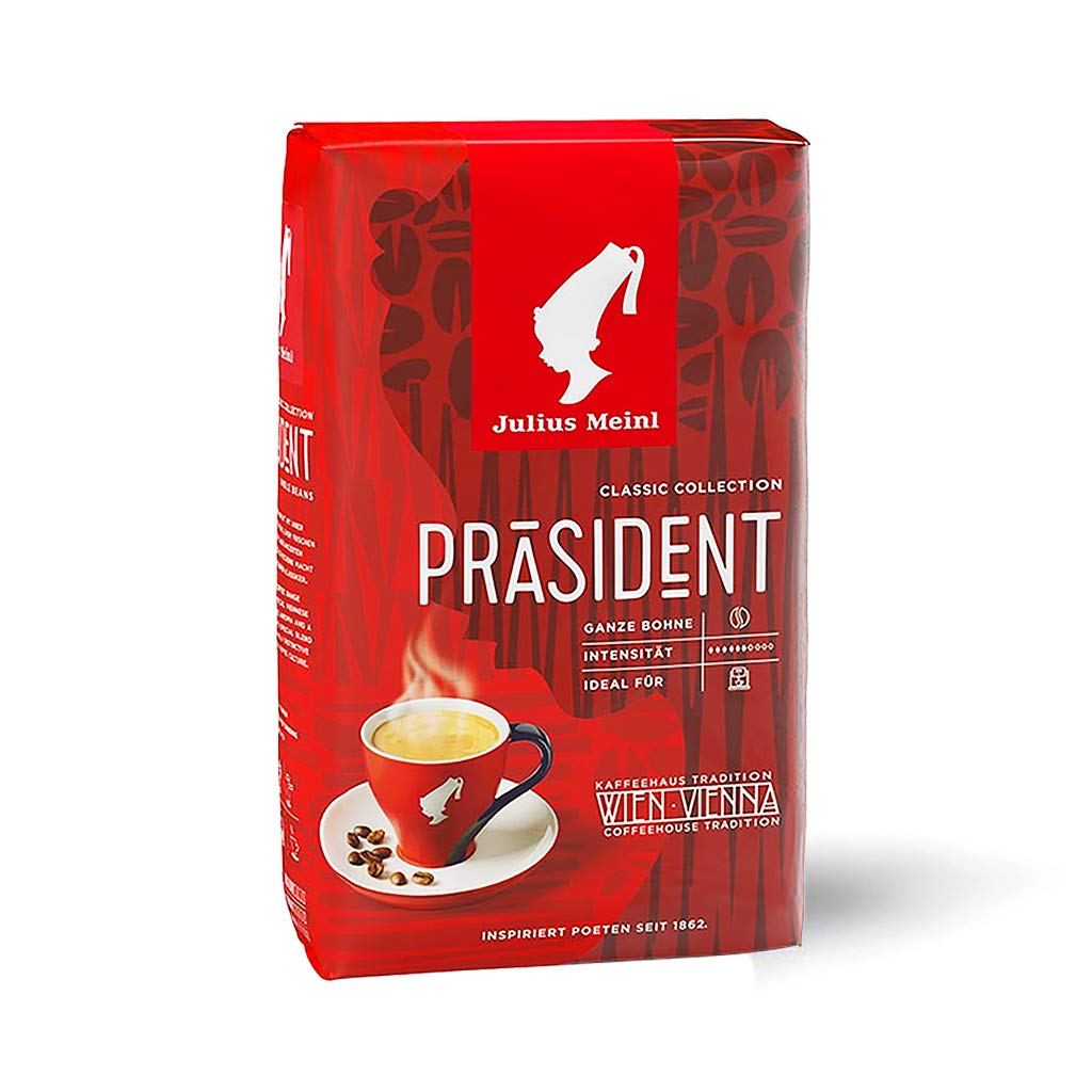 Julius Meinl: "Präsident", Classic Viennese Medium Roast Coffee Beans