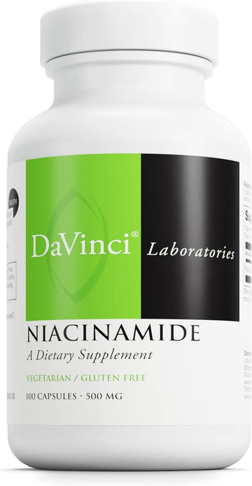 DAVINCI Labs Niacinamide - Dietary Supplement with Vitamin B3 to Suppo