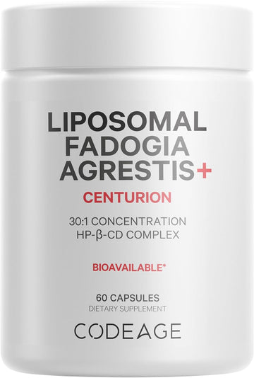Codeage Liposomal Fadogia Agrestis 600mg Supplement - 30:1 Extract - V