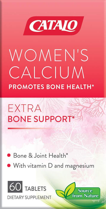 Catalo - Women'S Calcium, Support Strong Bone And Delay Bone Loss, Pro