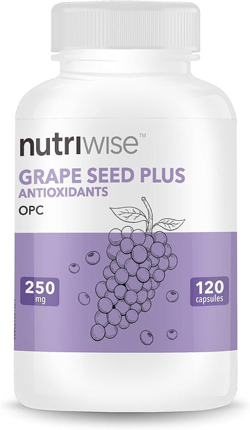 Nutriwise Grape Seed Plus (Grape Seed, Grape Skin, Pine Bark, Blueberr