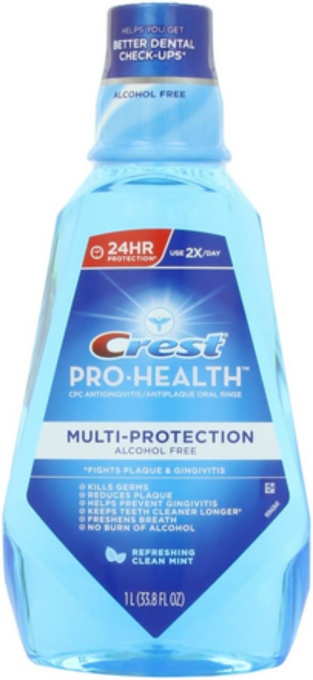 Crest Pro-Health Multi-Protection Oral Rinse, Refreshing Cle