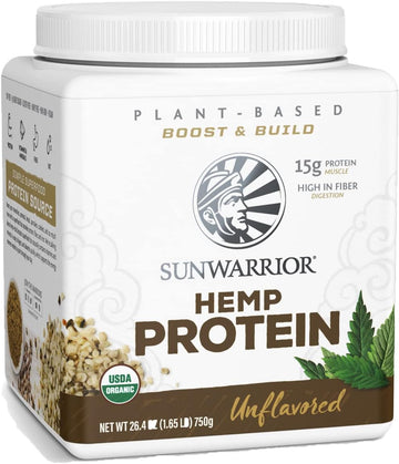 Sunwarrior Vegan Protein Powder with BCAA | Organic Hemp Seed Protein