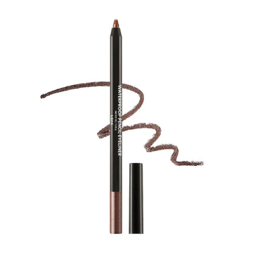 L.O.C.K. Color it Waterproof Pencil Eyeliner [ 02 Pearl Brown ], Long-Lasting Waterproof & Smudge-Proof Eyeliner, K beauty korean makeup eye line stick Net. 0.018 . / 0.5 g Shimmery Shadow