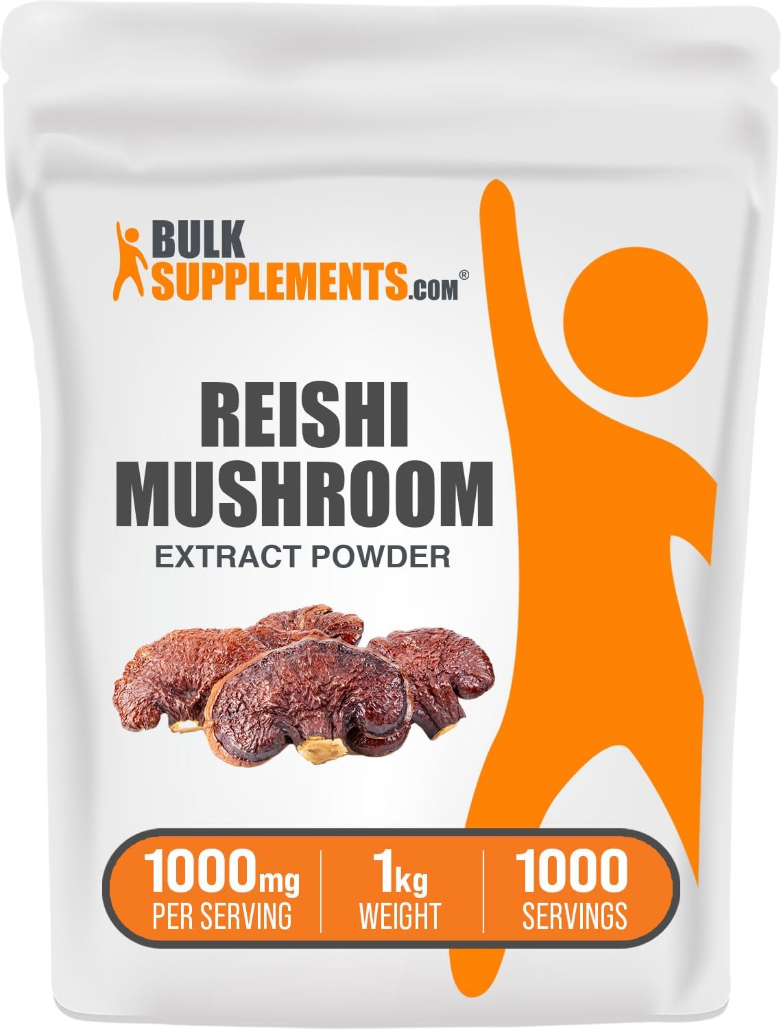 BULKSUPPLEMENTS.COM Reishi Mushroom Extract Powder - Mushroom Suppleme