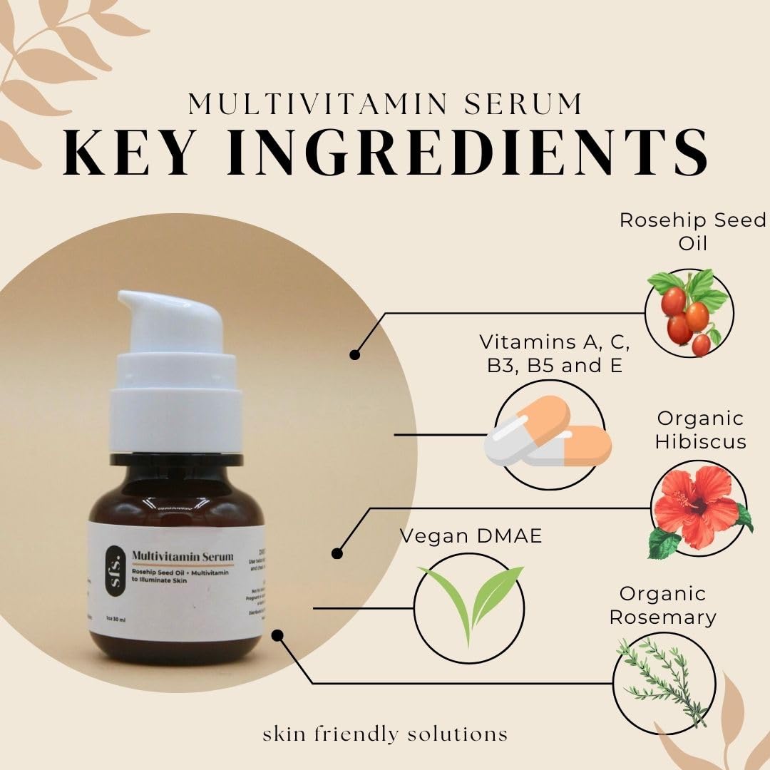 Esupli.com Skin Friendly Solutions Multivitamin Serum with Rosemary, Ro