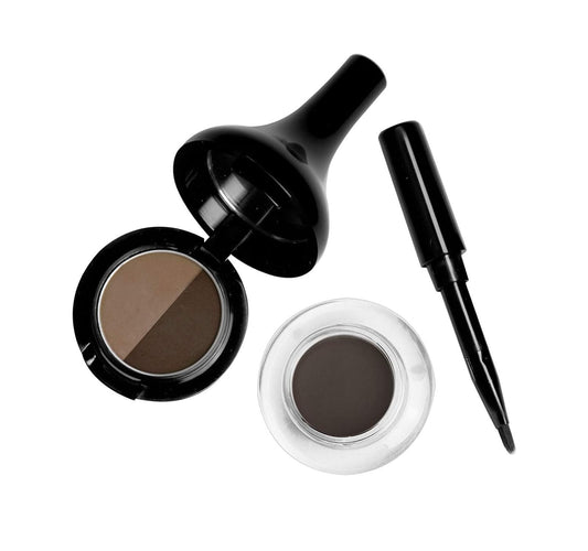 KRISTOFER BUCKLE Brow Champion® Brow Enhancing Pomade and Powder Brunette 0.09 . | all-in-one brow enhancing product, Featuring a pomade & two powders for fuller looking brows | Brunette