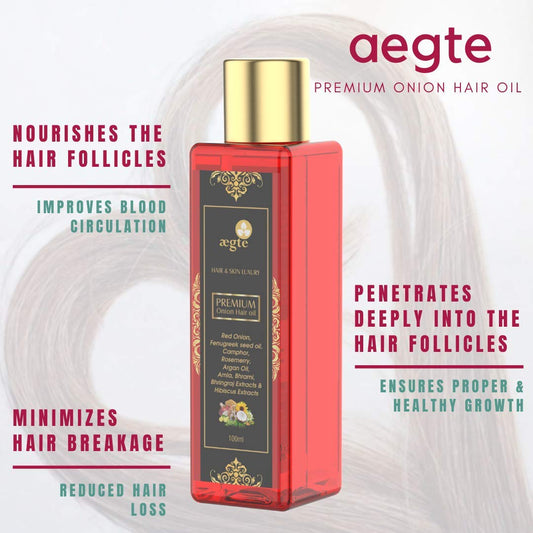 Aegte Onion Hair Oil