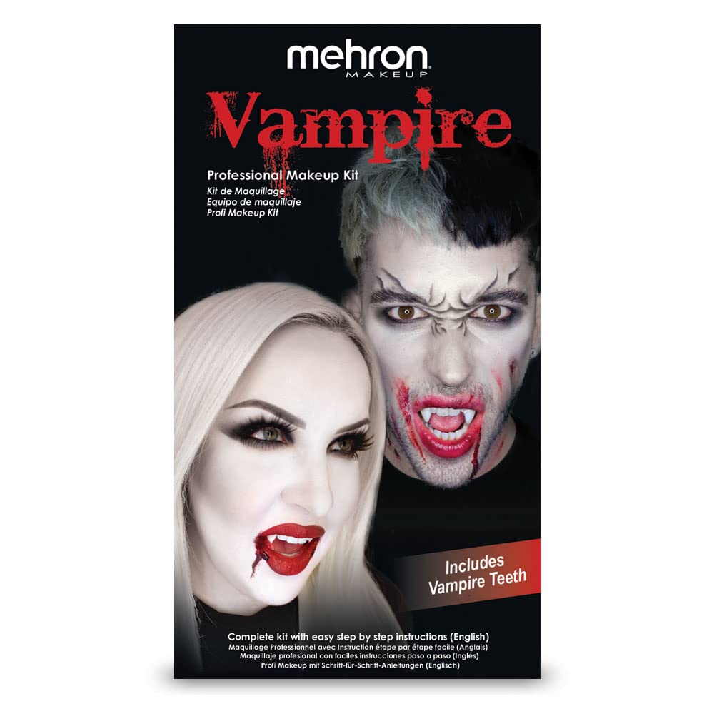 Mehron Makeup All-Inclusive Makeup Kit (Vampire)