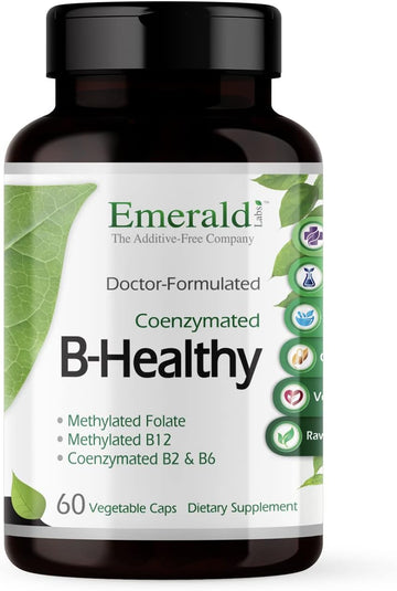 Emerald Labs B-Healthy - With L-5 Methyltetrahydrofolate (5-Mthf) Coen