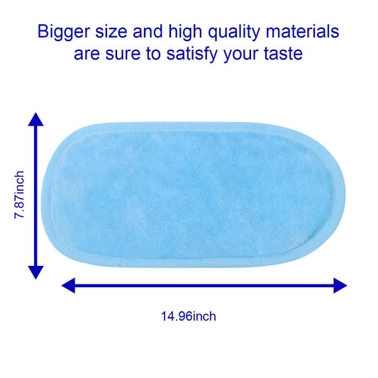 Pasam Home Makeup Eraser Reusable Make Up Remover Eraser Even Waterproof Make Up in Seconds Just with Water Chemical Free Eyeliner Lipstick Foundation Powder Highlighter Eyebrown (5Blue)