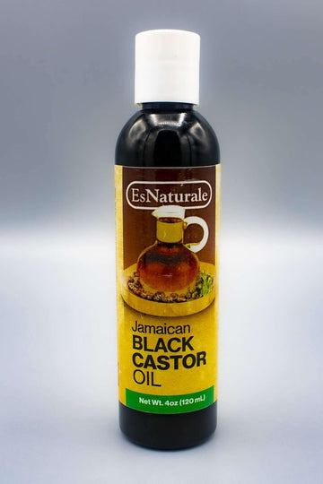 Esnaturale Jamaican Black Castor Organic Oil for Hair Growth and Dry Skin & Healing (4 OZ)