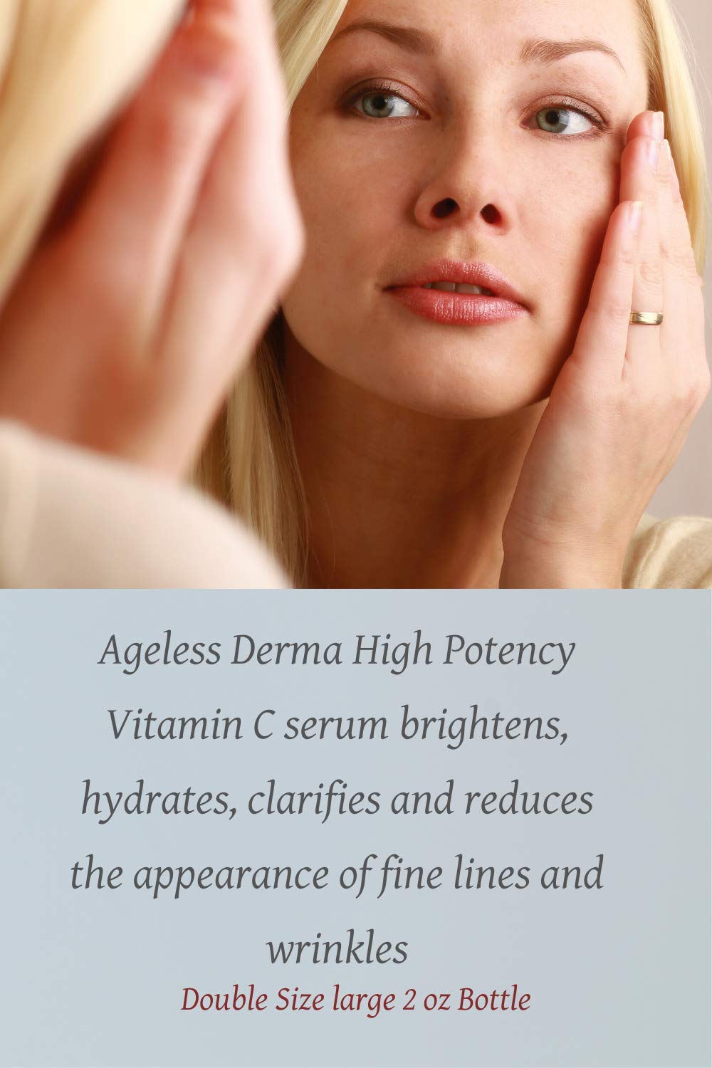 Esupli.com Ageless Derma High Potency Vitamin C Serum with Hyaluronic A