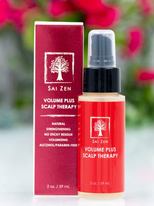 Sai Zen Volume Plus Scalp Therapy Spray | Post-Shower Hair Strengthening Formula | Made in USA | Alcohol and Paraben Free, 2