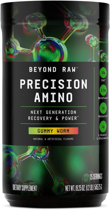 BEYOND RAW Precision Amino: Gummy Worm - 25 Servings