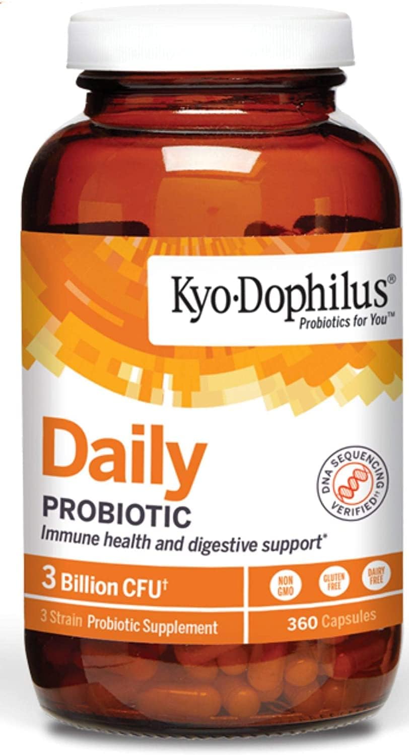 Kyo-Dophilus Daily Probiotic, Immune And Digestive Support, 360 Capsul8.8 Ounces