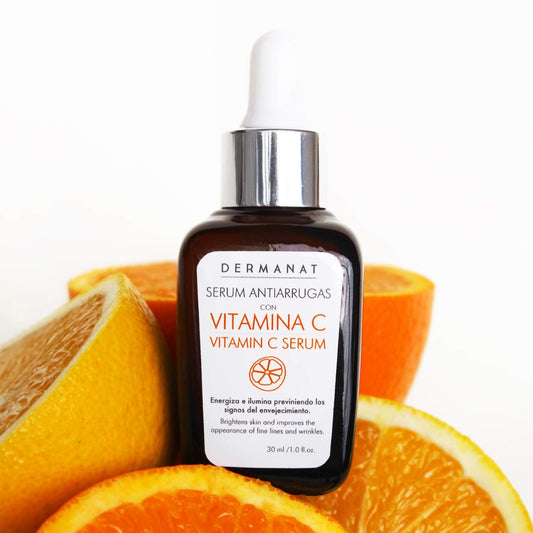 Dermanat, Vitamin C Serum, Organic Silicium, Olive Oil, Paraben Free