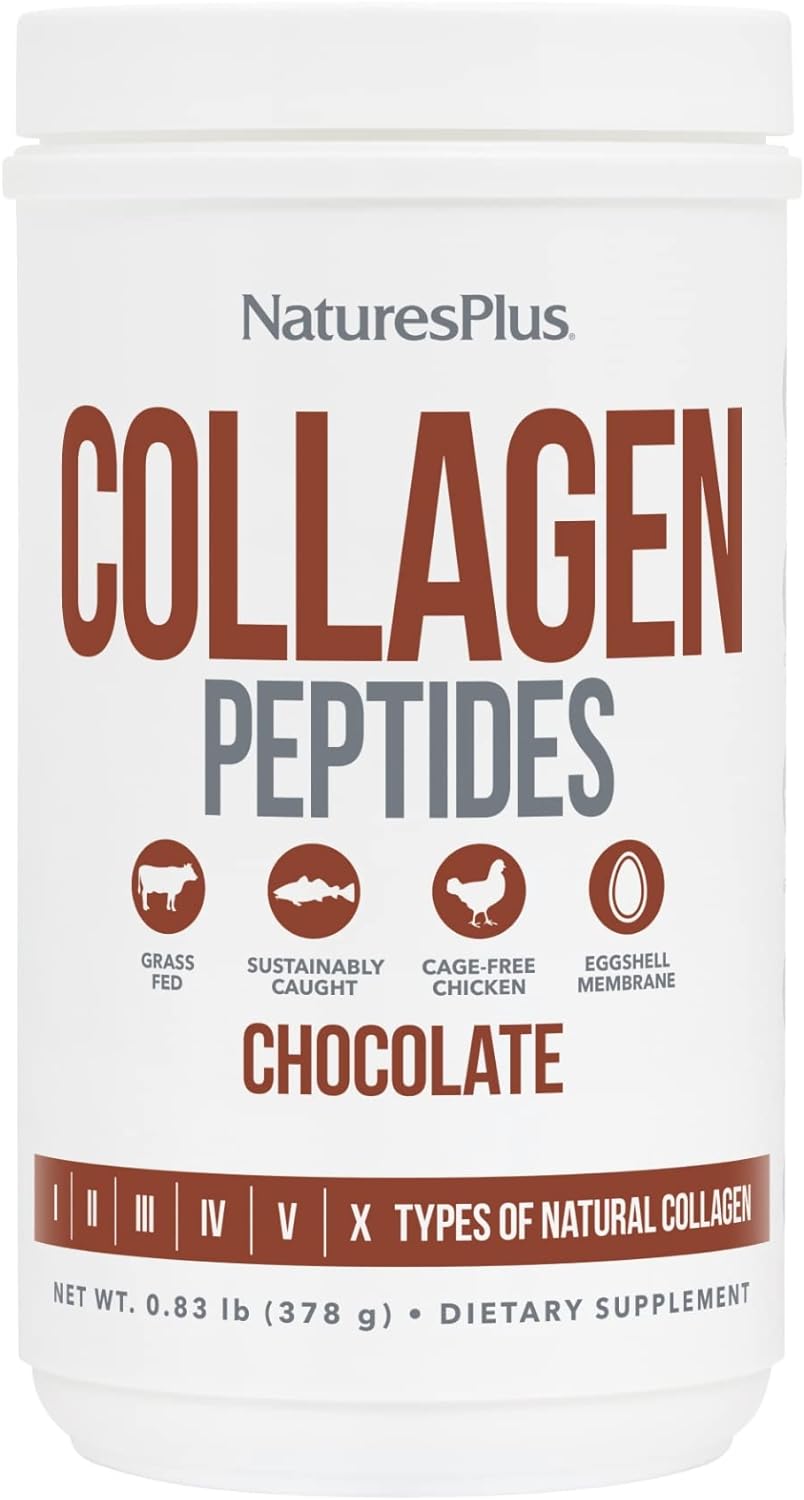 Naturesplus Collagen Peptides, Chocolate - 0.83 Lb Powder -