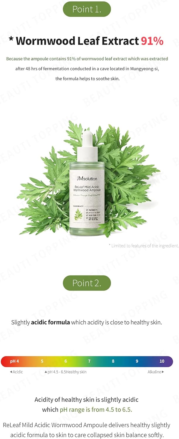 Esupli.com JM Solution Relief Mild Acidic Wormwood Ample (1.7 fl oz (50