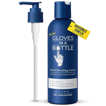 Gloves In A Bottle Shielding Lotion, Relief for Eczema and Psoriasis,