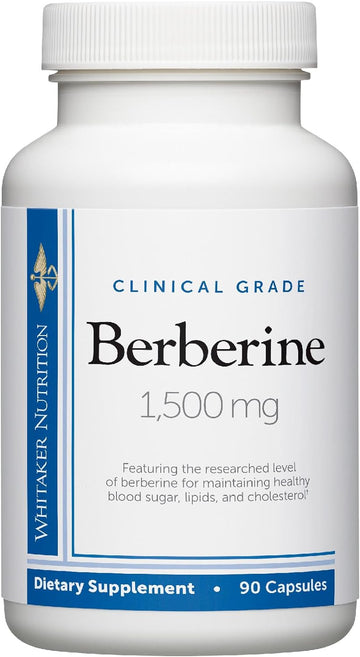 Dr. Whitaker Berberine Supplement | 1,500Mg Per Daily Serving | 30 Day