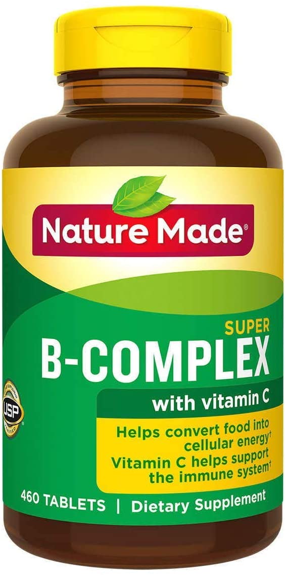 Nature Made Super B Complex Tablets, Varietysize Pack Of 460 Count