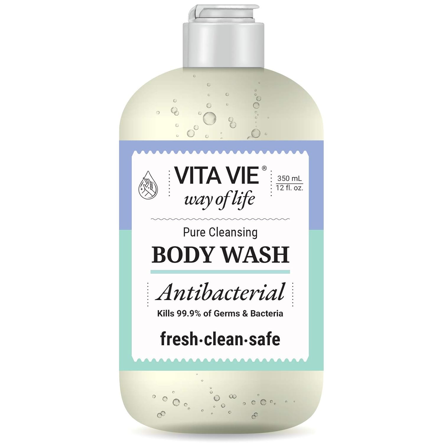 VITA VIE Antibacterial Body Wash, 12