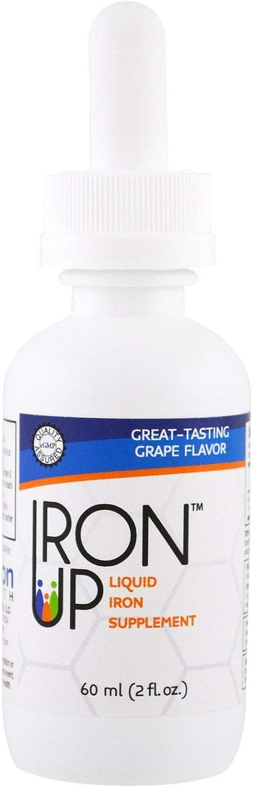 A.C. Grace Company, Iron Up, Liquid Iron Supplement, Grape Flavor, 2 F