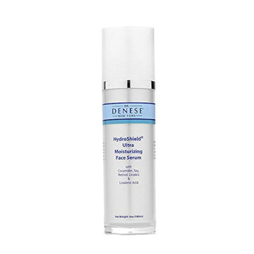 Dr. Denese SkinScience HydroShield Ultra Moisturizing Face Serum Locks In Moisture with Retinol & Ceramides - Reduce Appearance of Wrinkles, Increased Hydration & Tightness - Cruelty-Free - 6